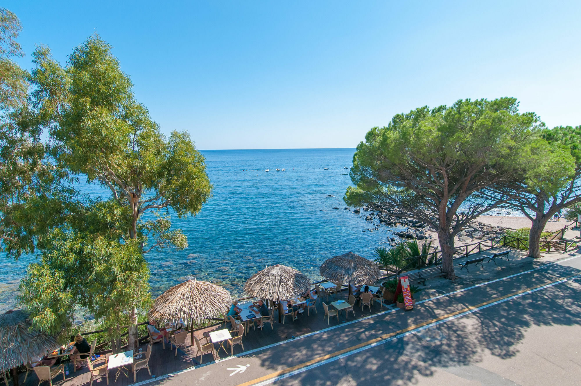 Hotel Ristorante La Conchiglia Cala Gonone Bagian luar foto